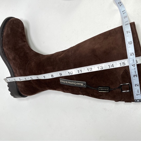 BOEMOS Womans Boots Hand Crafted Brown Leather Suede Tall Boots 120932940 - Picture 8 of 13